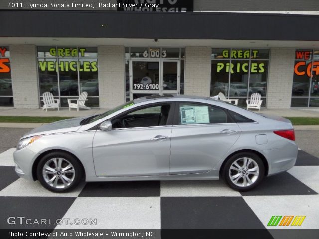2011 Hyundai Sonata Limited in Radiant Silver