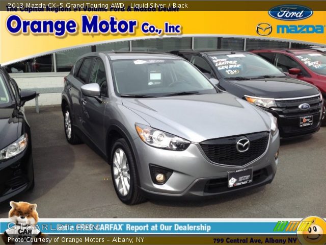 2013 Mazda CX-5 Grand Touring AWD in Liquid Silver