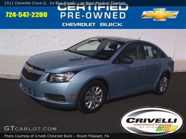 2011 Chevrolet Cruze LS in Ice Blue Metallic