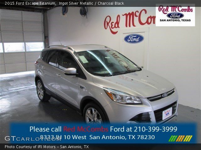 2015 Ford Escape Titanium in Ingot Silver Metallic