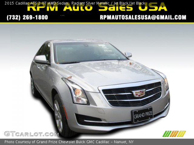 2015 Cadillac ATS 2.0T AWD Sedan in Radiant Silver Metallic