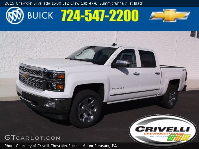 2015 Chevrolet Silverado 1500 LTZ Crew Cab 4x4 in Summit White