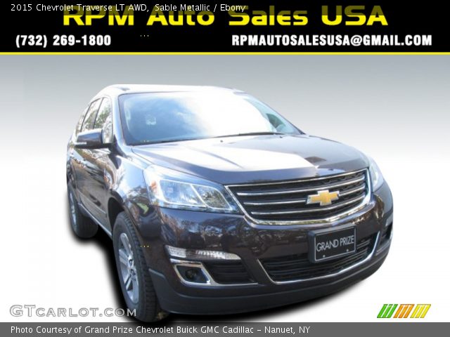 2015 Chevrolet Traverse LT AWD in Sable Metallic