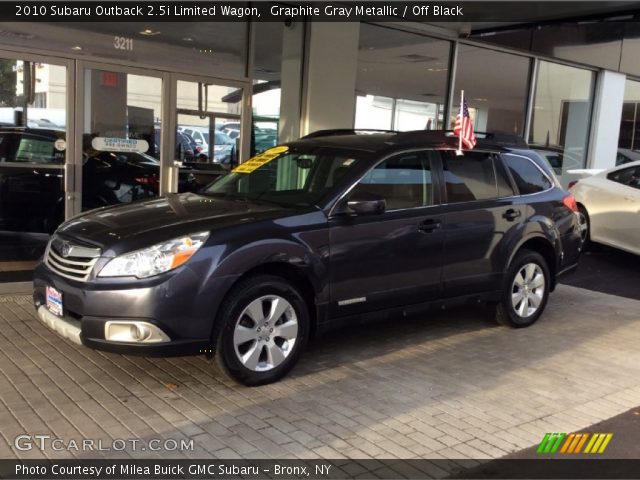 2010 Subaru Outback 2.5i Limited Wagon in Graphite Gray Metallic