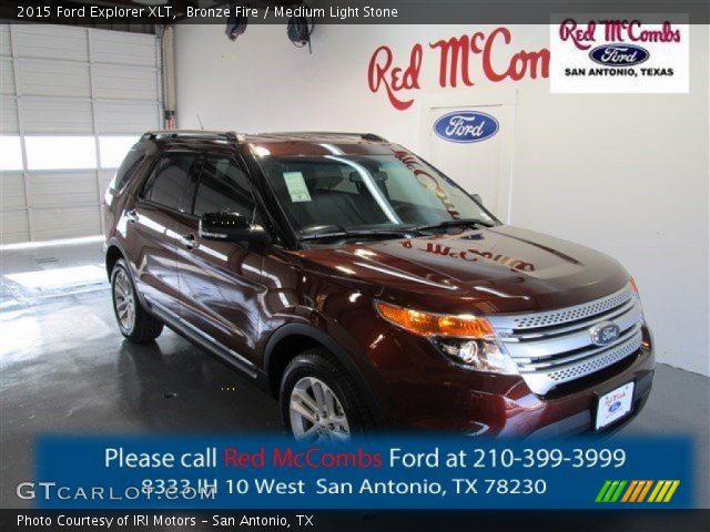 2015 Ford Explorer XLT in Bronze Fire