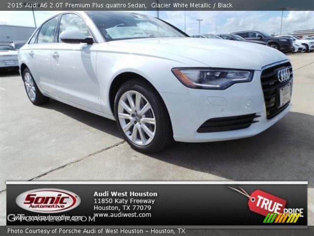 2015 Audi A6 2.0T Premium Plus quattro Sedan in Glacier White Metallic