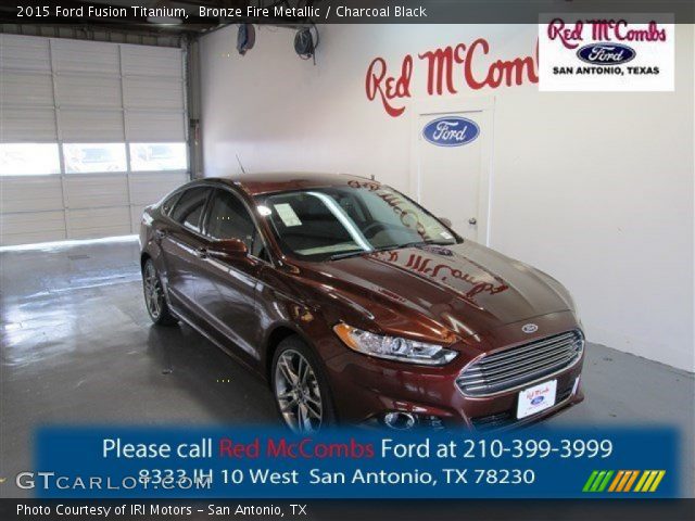 2015 Ford Fusion Titanium in Bronze Fire Metallic