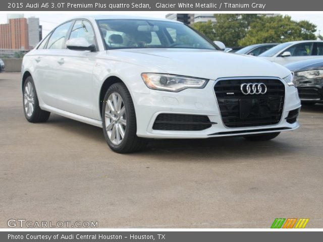 2015 Audi A6 3.0T Premium Plus quattro Sedan in Glacier White Metallic