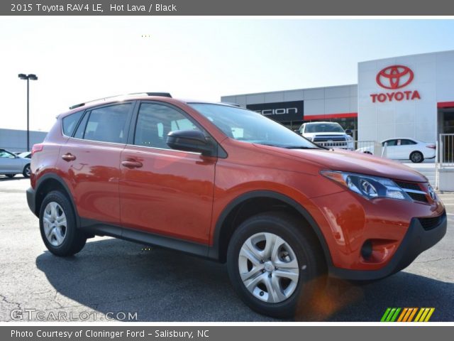 2015 Toyota RAV4 LE in Hot Lava