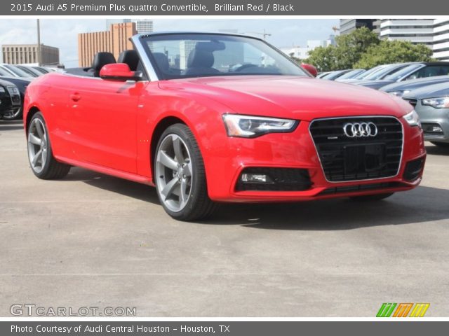 2015 Audi A5 Premium Plus quattro Convertible in Brilliant Red