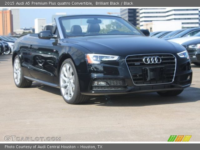 2015 Audi A5 Premium Plus quattro Convertible in Brilliant Black