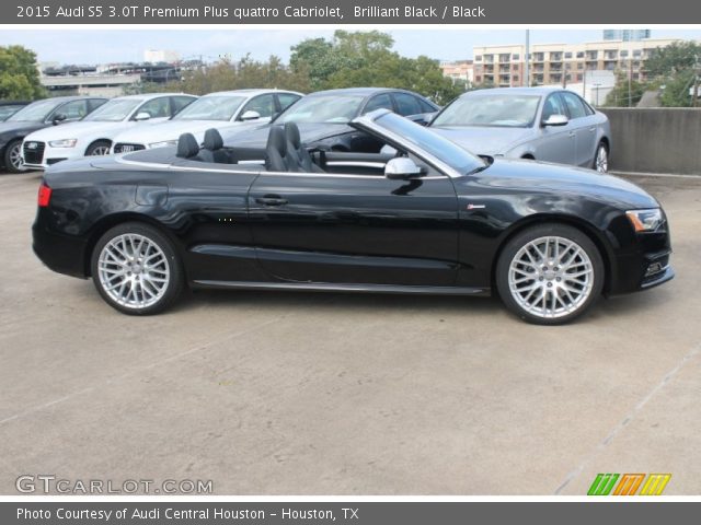 2015 Audi S5 3.0T Premium Plus quattro Cabriolet in Brilliant Black