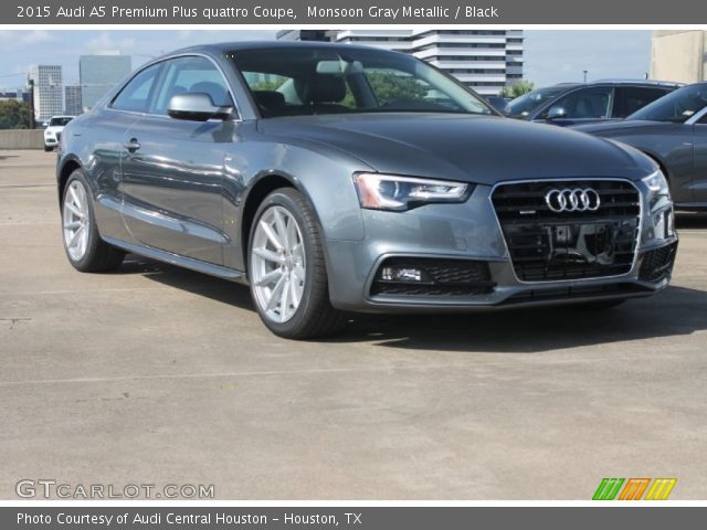 2015 Audi A5 Premium Plus quattro Coupe in Monsoon Gray Metallic