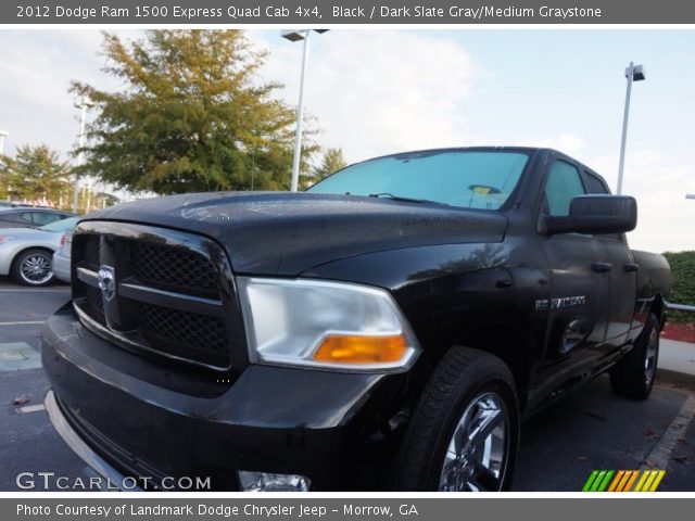 2012 Dodge Ram 1500 Express Quad Cab 4x4 in Black