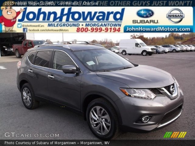 2015 Nissan Rogue SL AWD in Gun Metallic