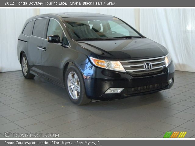 2012 Honda Odyssey Touring Elite in Crystal Black Pearl