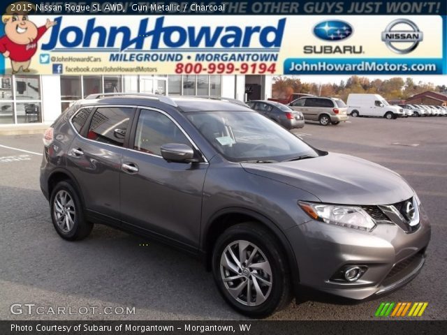 2015 Nissan Rogue SL AWD in Gun Metallic
