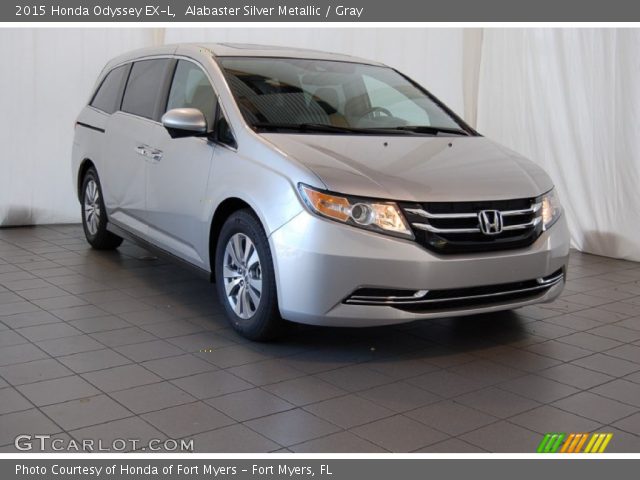 2015 Honda Odyssey EX-L in Alabaster Silver Metallic