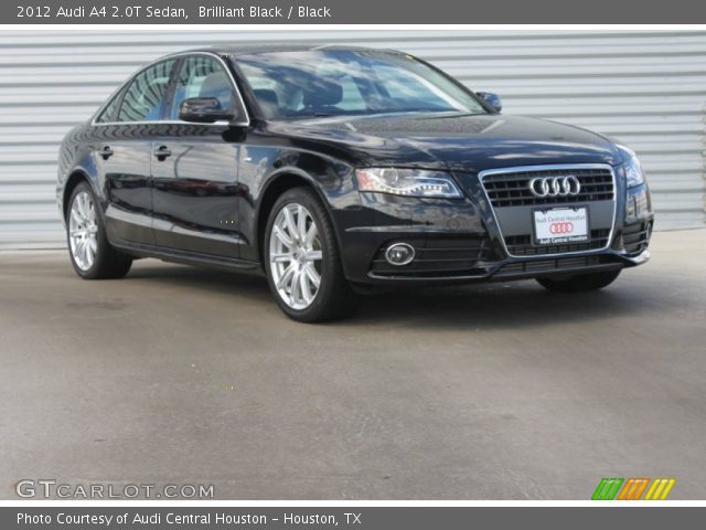 2012 Audi A4 2.0T Sedan in Brilliant Black