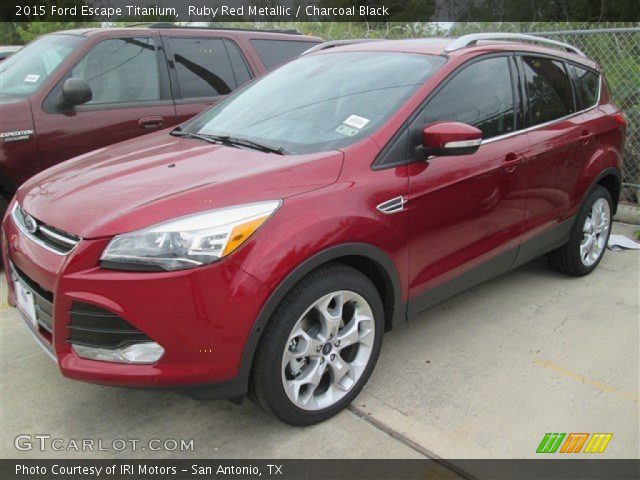 2015 Ford Escape Titanium in Ruby Red Metallic