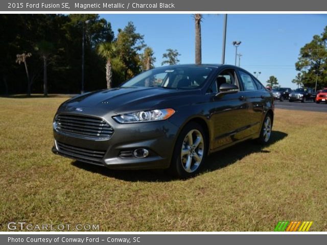 2015 Ford Fusion SE in Magnetic Metallic