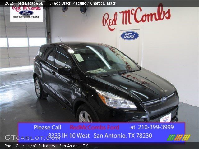 2015 Ford Escape SE in Tuxedo Black Metallic