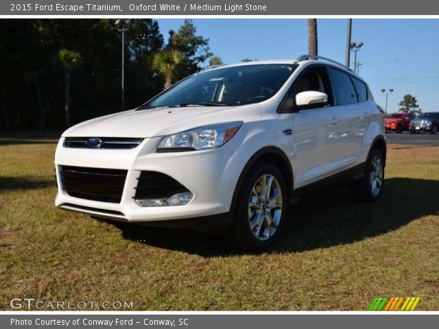 2015 Ford Escape Titanium in Oxford White