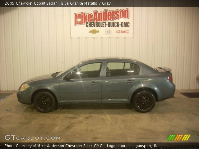 2005 Chevrolet Cobalt Sedan in Blue Granite Metallic