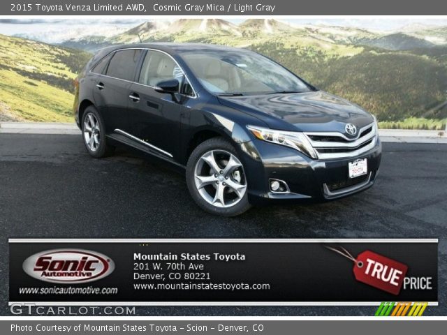 2015 Toyota Venza Limited AWD in Cosmic Gray Mica