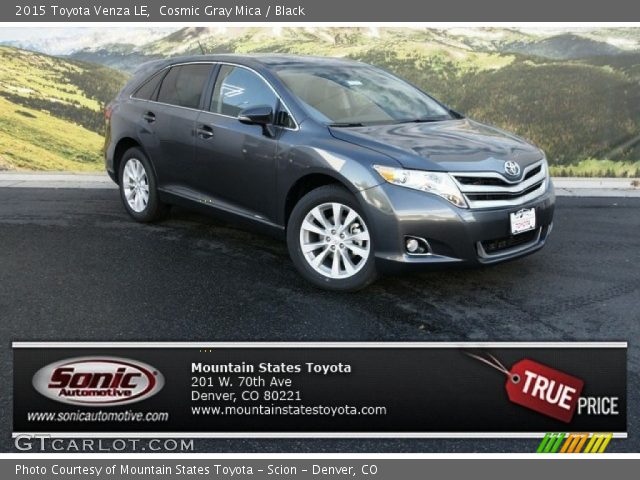 2015 Toyota Venza LE in Cosmic Gray Mica