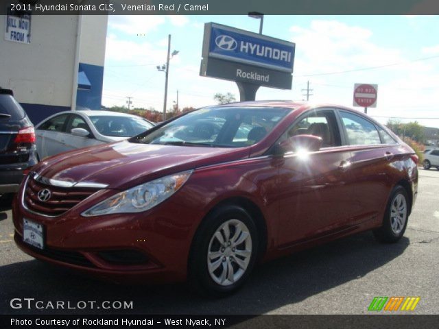 2011 Hyundai Sonata GLS in Venetian Red