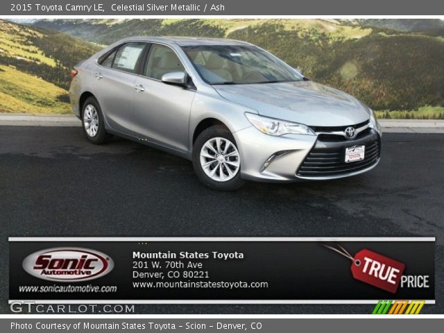 2015 Toyota Camry LE in Celestial Silver Metallic