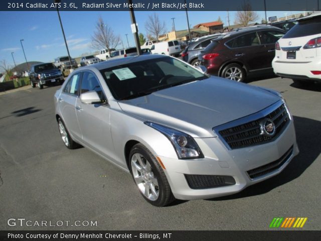 2014 Cadillac ATS 3.6L in Radiant Silver Metallic