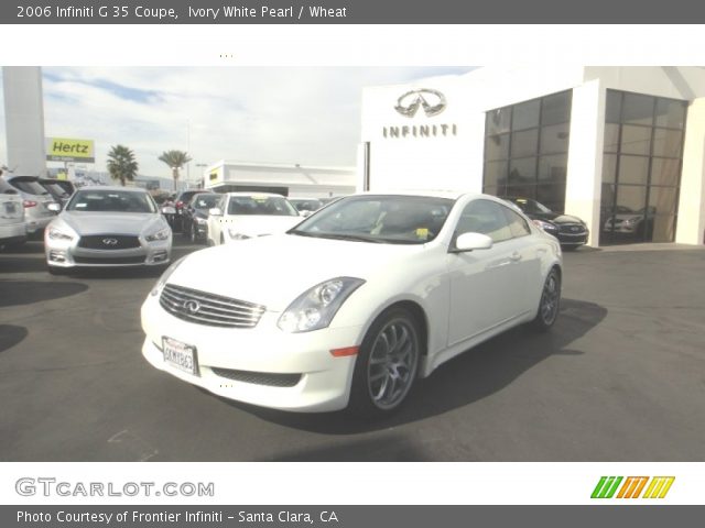 2006 Infiniti G 35 Coupe in Ivory White Pearl