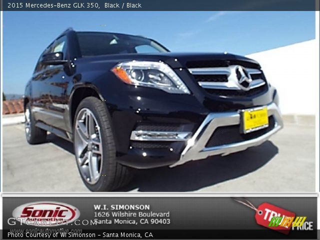2015 Mercedes-Benz GLK 350 in Black