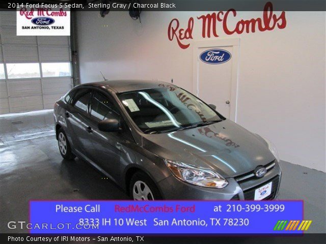 2014 Ford Focus S Sedan in Sterling Gray