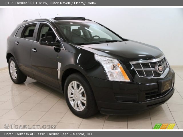 2012 Cadillac SRX Luxury in Black Raven