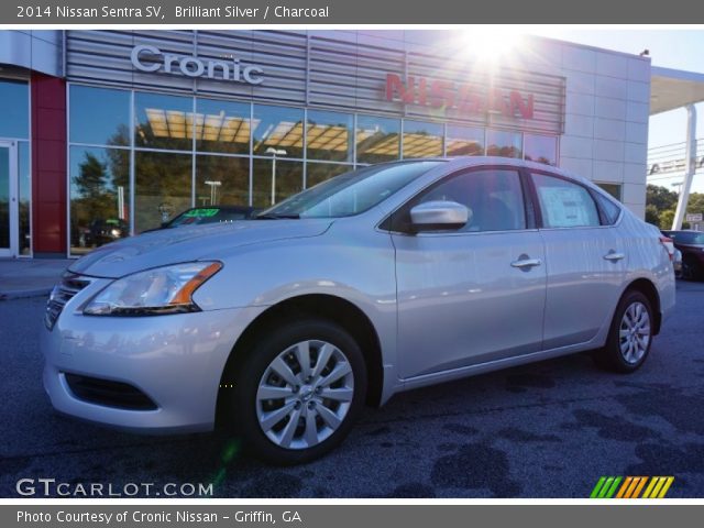 2014 Nissan Sentra SV in Brilliant Silver