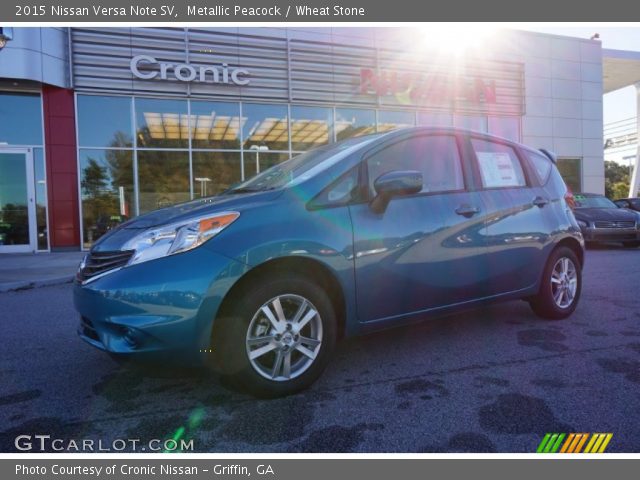 2015 Nissan Versa Note SV in Metallic Peacock