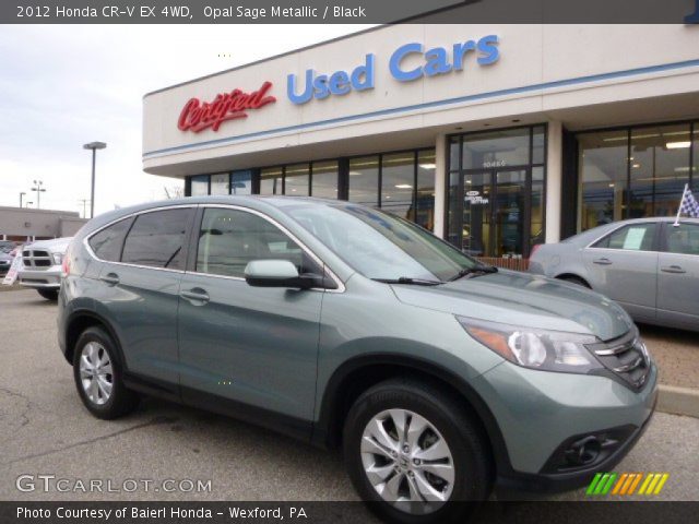 2012 Honda CR-V EX 4WD in Opal Sage Metallic