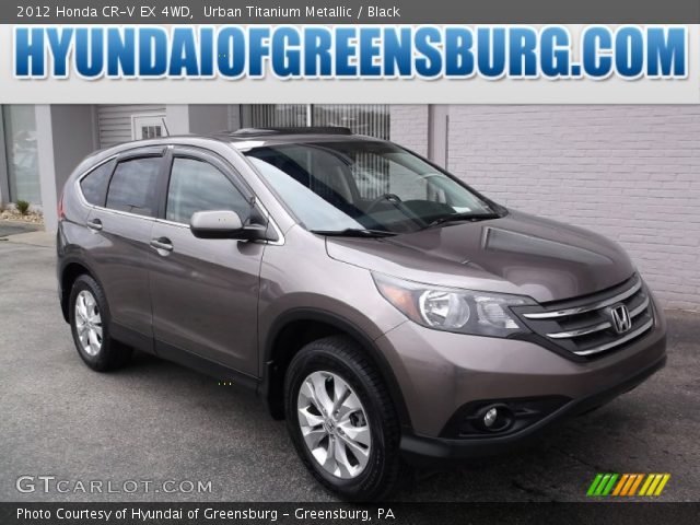 2012 Honda CR-V EX 4WD in Urban Titanium Metallic