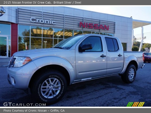2015 Nissan Frontier SV Crew Cab in Brilliant Silver