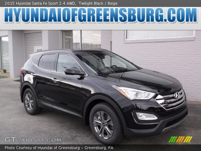 2015 Hyundai Santa Fe Sport 2.4 AWD in Twilight Black