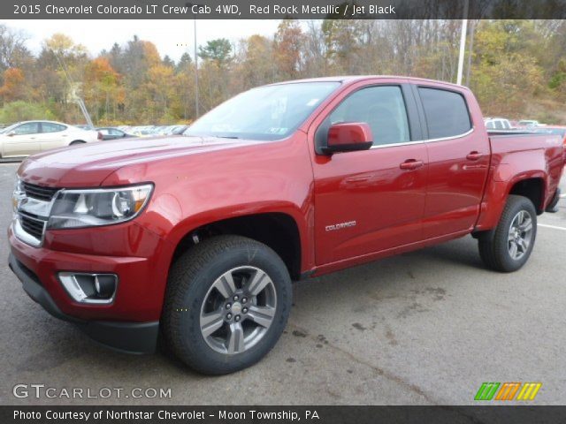 2015 Chevrolet Colorado LT Crew Cab 4WD in Red Rock Metallic