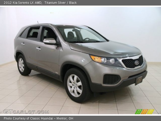 2012 Kia Sorento LX AWD in Titanium Silver