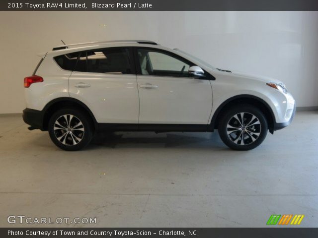 2015 Toyota RAV4 Limited in Blizzard Pearl