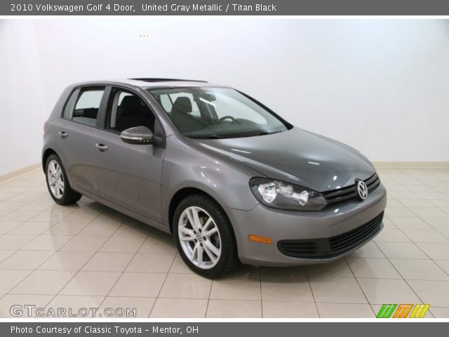 2010 Volkswagen Golf 4 Door in United Gray Metallic