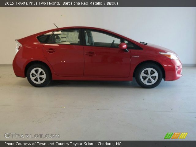 2015 Toyota Prius Two Hybrid in Barcelona Red Metallic