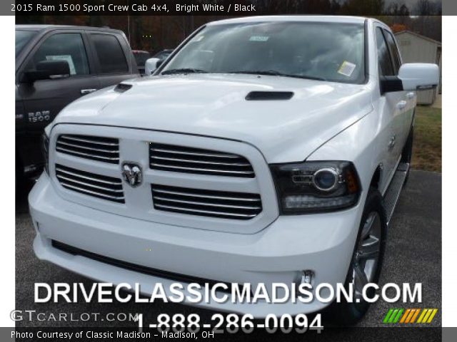 2015 Ram 1500 Sport Crew Cab 4x4 in Bright White