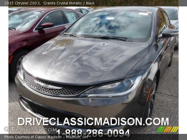 2015 Chrysler 200 S in Granite Crystal Metallic